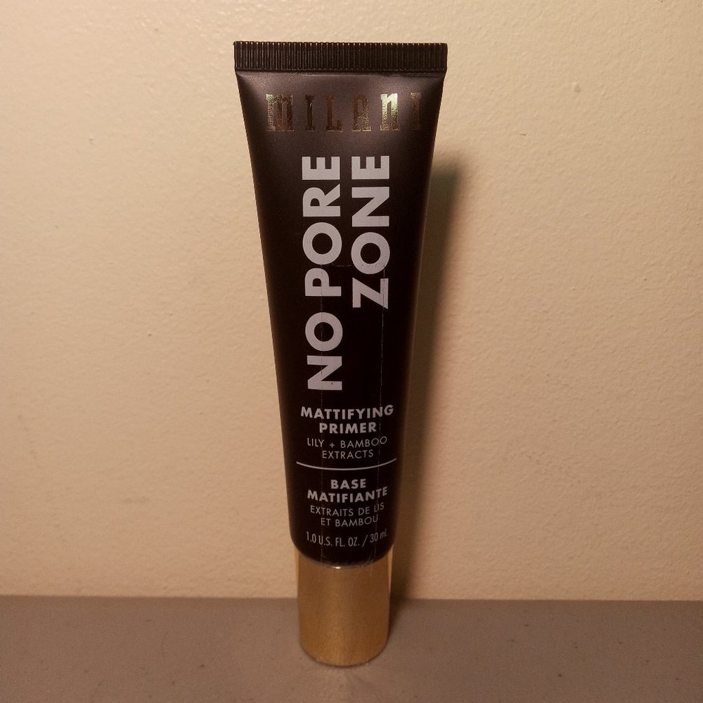 Milani Face Mattifying Primer No Pore Zone 1 Fl Oz Lily + Bamboo Extract…